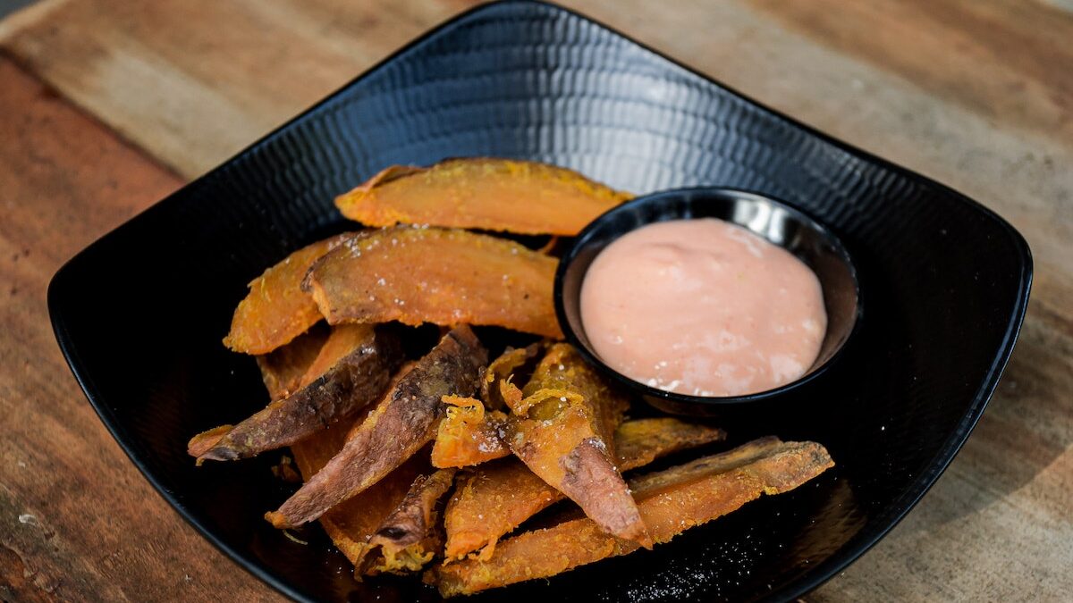 Sweet Potatoes and Sauce