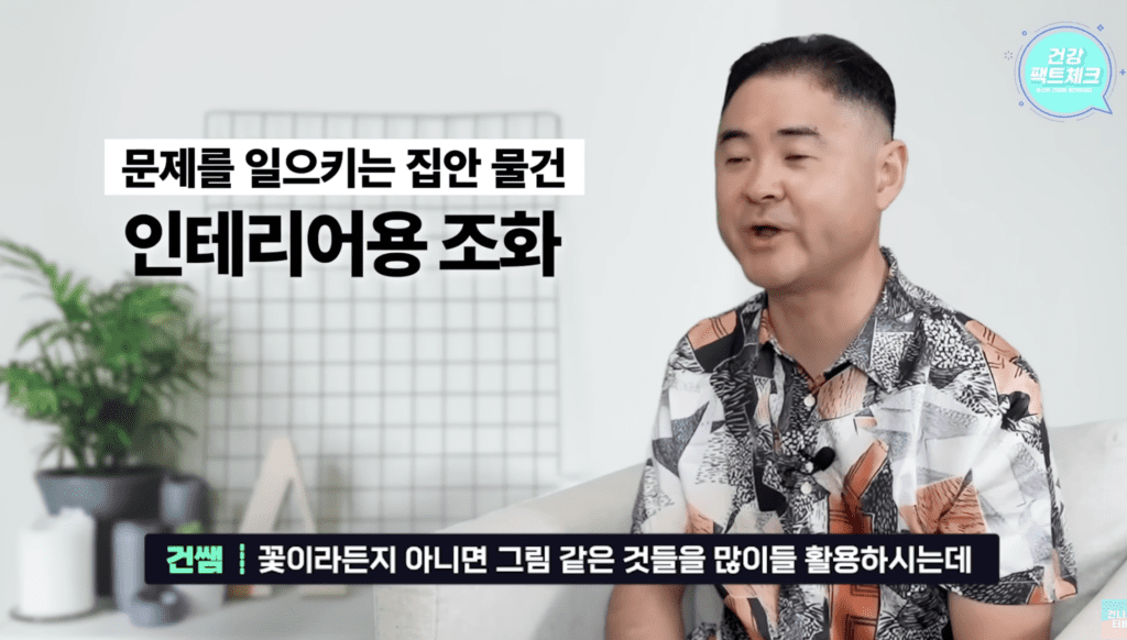 인테리어용 조화