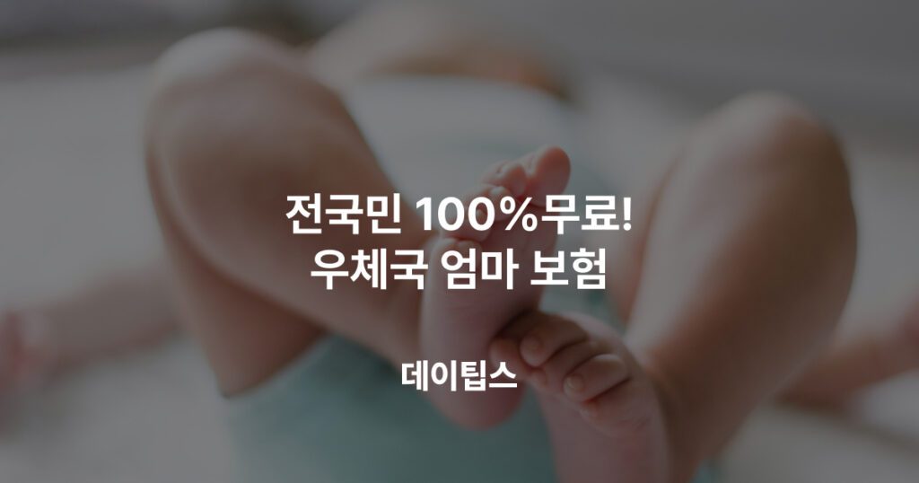 우체국 엄마보험